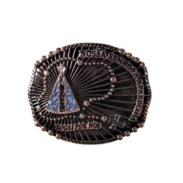 Imagem de Fivela Country Cowboy Nossa Senhora Aparecida Terço - DRC