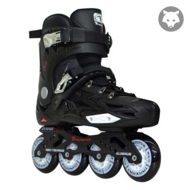 Imagem de Patins Dynamix Preto Inline Freestyle Traxart