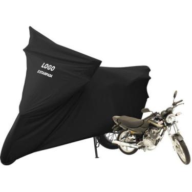 Imagem de Capa De Cobrir Moto Kasinski Seta 150 Não Risca Pintura - Mz, Preta