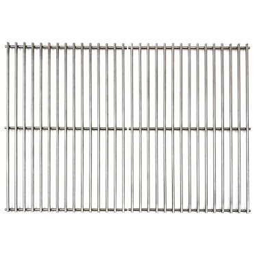 Imagem de Direct Store Peças DS118 Grelhas de aço inoxidável sólido 46 1/5.1 cm x 12 3/10.2 cm serve para Charbroil 463248108, DCS 27, Master Chef Gas Grill, serve para Kenmore 16644, 415.16042010,