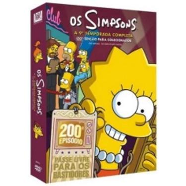 Imagem de Dvd Os Simpsons - Nona Temporada (4 Dvds)
