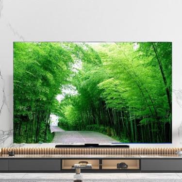 Imagem de Capa de proteção universal para TV protetor de tela de TV paisagem natural capa à prova de poeira capa de TV para desktop/pendurar/curva (tamanho: 81 ~ 86 polegadas)-Tipo 01||70 polegadas