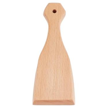 Imagem de OLYCRAFT Ferramenta de alisamento de lona encerada 12 x 4 x 0,5 cm, ferramenta de cera frábica, ferramenta de depilação de madeira para aplicação de cera, ferramenta de alisamento de lona encerada