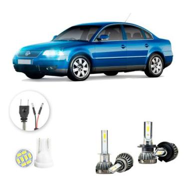 Imagem de Ultra Led Nano 22000lm Volkswagen Passat 2001-2005 H1 H7 - LUXLED y3, 