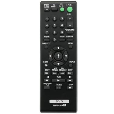 Imagem de Novo controle remoto RMT-D197A RMTD197A substituído, adequado para Sony DVD Player DVP-SR510H DVP-SR320 DVP-SR405P DVP-SR750HP DVPSR100 DVPSR120 DVPSR210PB DVPSR310P DVPSR320 DVPSR750HP