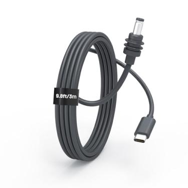 Imagem de Starlink Mini USB C para DC Cabo de substituição de satélite 18AWG para acessórios Starlink Mini, à prova d'água para uso interno e externo (3 m)