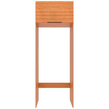 Imagem de Armário De Geladeira Bartira Cristal Mdp 15mm Com 1 Porta Lâmina Mel