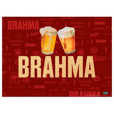 Imagem de Tnt Estampado Brahma Vermelho - Painel
