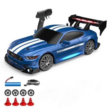 Imagem de Carro De Drift RC Para Meninos Crianças Escala 1/24 Veículo De Corrida