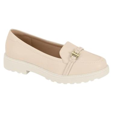 Imagem de Modare - Sapato Mocassim Oxford Ultra Conforto Tratorado Modare 7357.117 - Creme - 36 BR