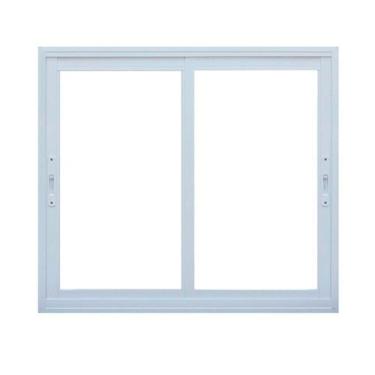 Imagem de Janela Correr 2 Folhas Vidro 2,00x1,00m Vidro Temperado 6mm Fábrica do