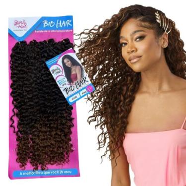 Imagem de Cabelo Cacheado Rubi Para Crochet Braids Bio Hair Proteína - bbless, 1