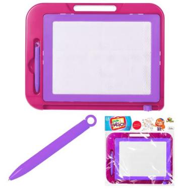 Imagem de Lousa Didática Educativa Infantil Retangular Interativa Magnética Gran