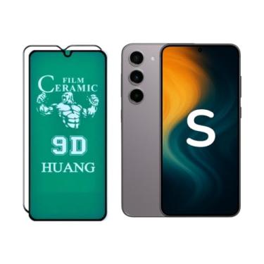 Imagem de 2 Película de Cerâmica Galaxy S e M 9D para Todos Modelos: S23 / S22 / S21 / S20 / M21/ M22 / M31/ Note (S24 Plus)