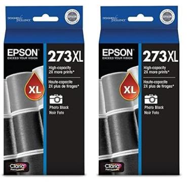 Imagem de Cartucho de tinta Epson 273 Claria High Capacity Photo Black (T273XL12