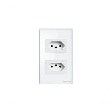 Imagem de Tomada Dupla 10a Inteligente Wi-fi Ets 1002 Branco 4850064 - INTELBRAS