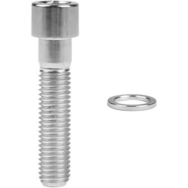 Imagem de Cabeça Quadrada Do Hexágono Titanium Bolt M7 X De 32mm Com Os Parafusos Da Arruela Para Os Parafusos Do Ti Da Bicicleta Do Motor, Titanium, 32MM_M7