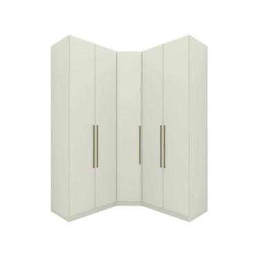 Imagem de Guarda Roupa Modulado de Canto 5 Portas Areia - Henn
