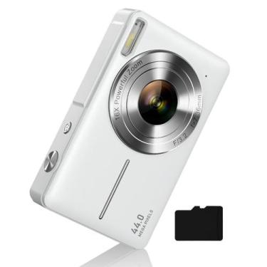 Imagem de Câmera Digital Infantil CAMKORY FHD 1080P 44MP - Zoom 16X