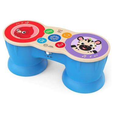 Imagem de Brinquedo Bongô Tambor Musical Colorido Infantil com Som - Magic Touch