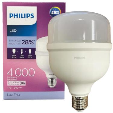 Imagem de Lampada Bulbo Philips 50w Luz Branca 6500k Alta Potencia