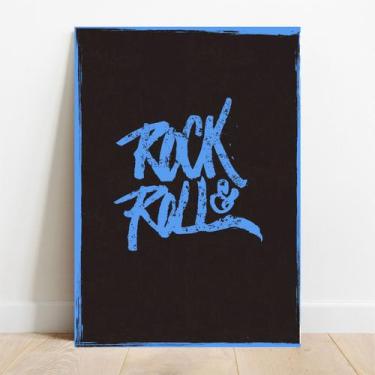 Imagem de Placa Decorativa Rock - TaColado., 30x40cm