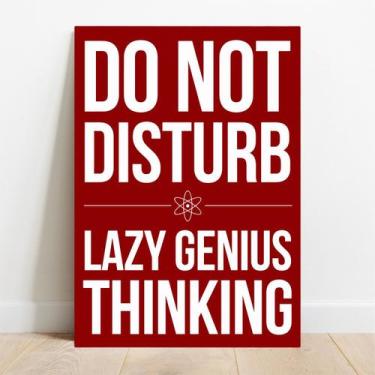 Imagem de Placa Decorativa Genius - TaColado, 15x21cm