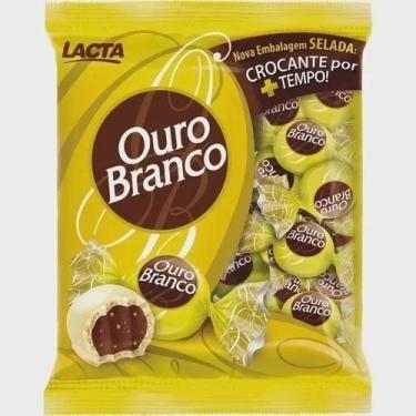 Imagem de Bombom Ouro Branco Lacta Pacote De 1kg - Congratulations Store