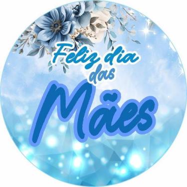 Imagem de Painel Festa Redondo Veste Fácil 1,50m Dia Das Mães MAE061 - Fadrix, M