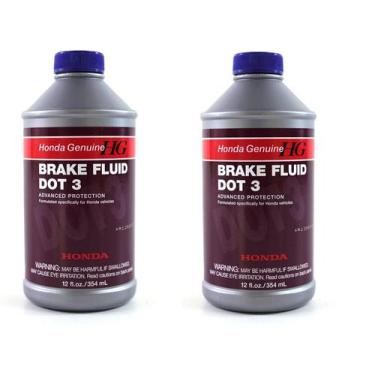 Imagem de Fluido de freio Honda e Acura Dot 3 500mL (pacote de 2)