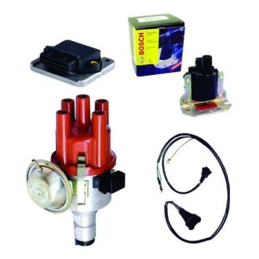 Imagem de Kit Ignição Eletrônica Kombi Fusca Brasilia C/ Bobina Bosch - EURO