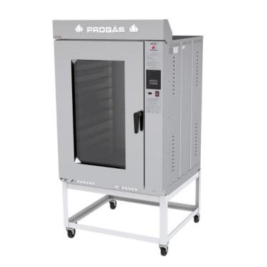 Imagem de Forno Turbo Gás 10 Esteiras Prp-10000st Bivolt g2 Total Inox - Progás,