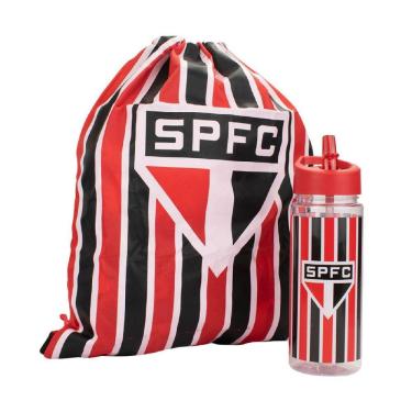 Imagem de Garrafa 450ml Plástica com Mochila Tipo Saco -São Paulo EAS026
