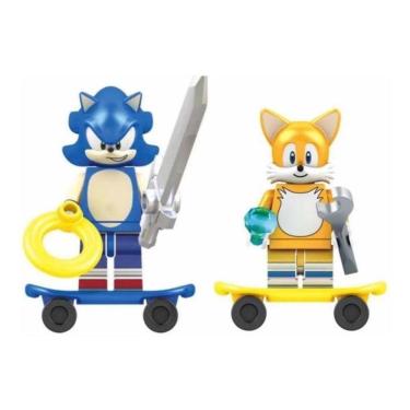 Lego Sonic 76991 - Oficina do Tails e Avião Tornado - Brinquedos de Montar  e Desmontar - Magazine Luiza