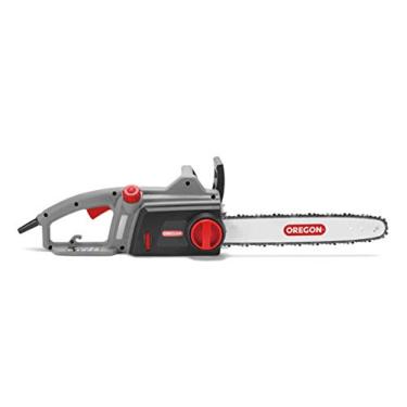 Imagem de Oregon Eletrosserra CS1200, 1800W, Sabre 35cm, 230V, Leve e Silenciosa, Corrente e Barra de Baixo Rebote, Lubrificação Automática e Freio de Segurança