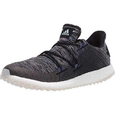Imagem de adidas Tênis de golfe feminino W Crossknit DPR, Núcleo preto/matiz céu/cinza quatro., 34