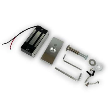 Imagem de Fechadura Eletroímã Magnética Embutir ou Sobrepor até 60 kg de Força