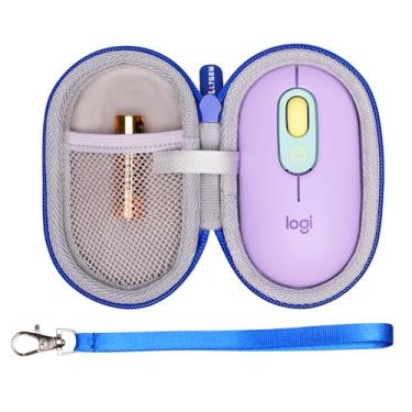 Imagem de LTGEM Capa compatível com Logitech POP & Pebble Mouse 2 M350s/M350/M355/M340/i345 Mouse, roxo