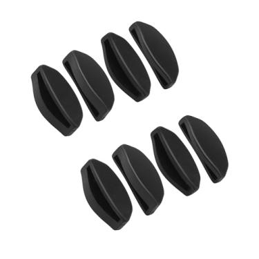 Imagem de BLAZERBUCK Almofadas de nariz de substituição para óculos de sol Oakley Frogskins Range OO9284/Top Knot OO9434/Side Swept OO9445/HSTN OO9464/Spindrift OO9474 - Preto + Preto