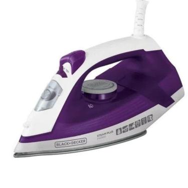 Imagem de Ferro a Vapor Black e Decker Com Base Ceramic Gliss FX2500