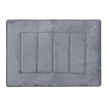 Imagem de FABBRICA HOME Tapete de banho ultramacio de espuma viscoelástica de alta densidade (1, cinza ardósia)