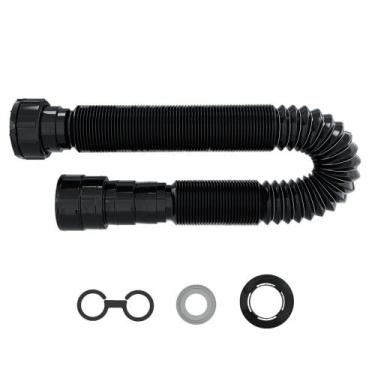 Imagem de Sifão Tubo Extensivo Universal Black 1,10m 030141 Blukit