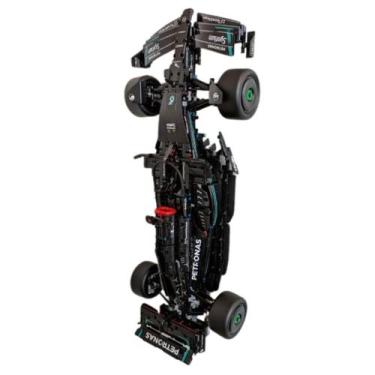 Imagem de Suporte Expositor de Parede Compatível com Carrinho Mercedes F1 de Blo