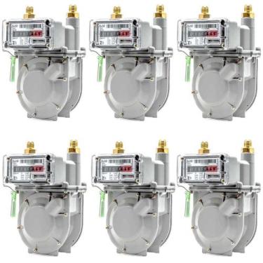 Imagem de Atacado Medidor De Gás Lao G 0,6 Residencial 50 Kpa Cx 6 Un - Elite Gá