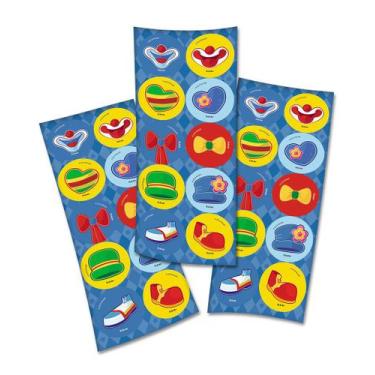 Imagem de Adesivo Redondo Festa Parque Patati Patatá - 30 unidades - Festcolor