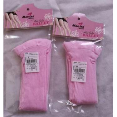 Imagem de Meias calça fio 40 Ballet cor Rosa,Salmão, Bege, Preta  - Marabá, Salm