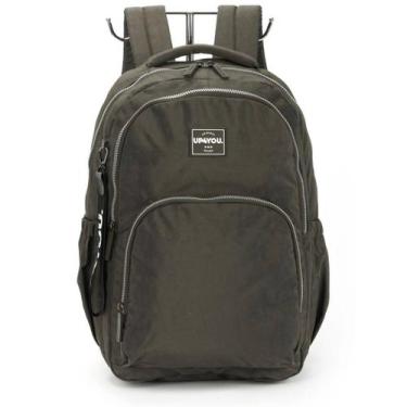 Imagem de Mochila Escolar Para Notebook Up4you MJ47074UP, Cinza