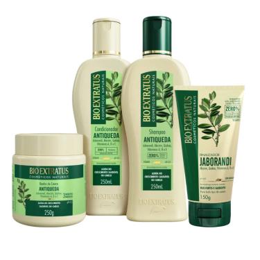 Imagem de Kit Bio Extratus Jaborandi Sh Cond Máscara 250 Finalizador