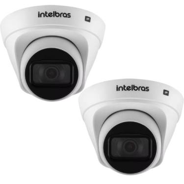 Imagem de kit 2 Camera Dome IP Intelbras VIP 1230 D Full HD 1080p Lente 2.8mm 30