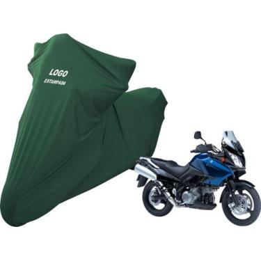 Imagem de Capa Protetora Para Cobrir Moto Suzuki DL 1000 Não Risca - Mz, Verde